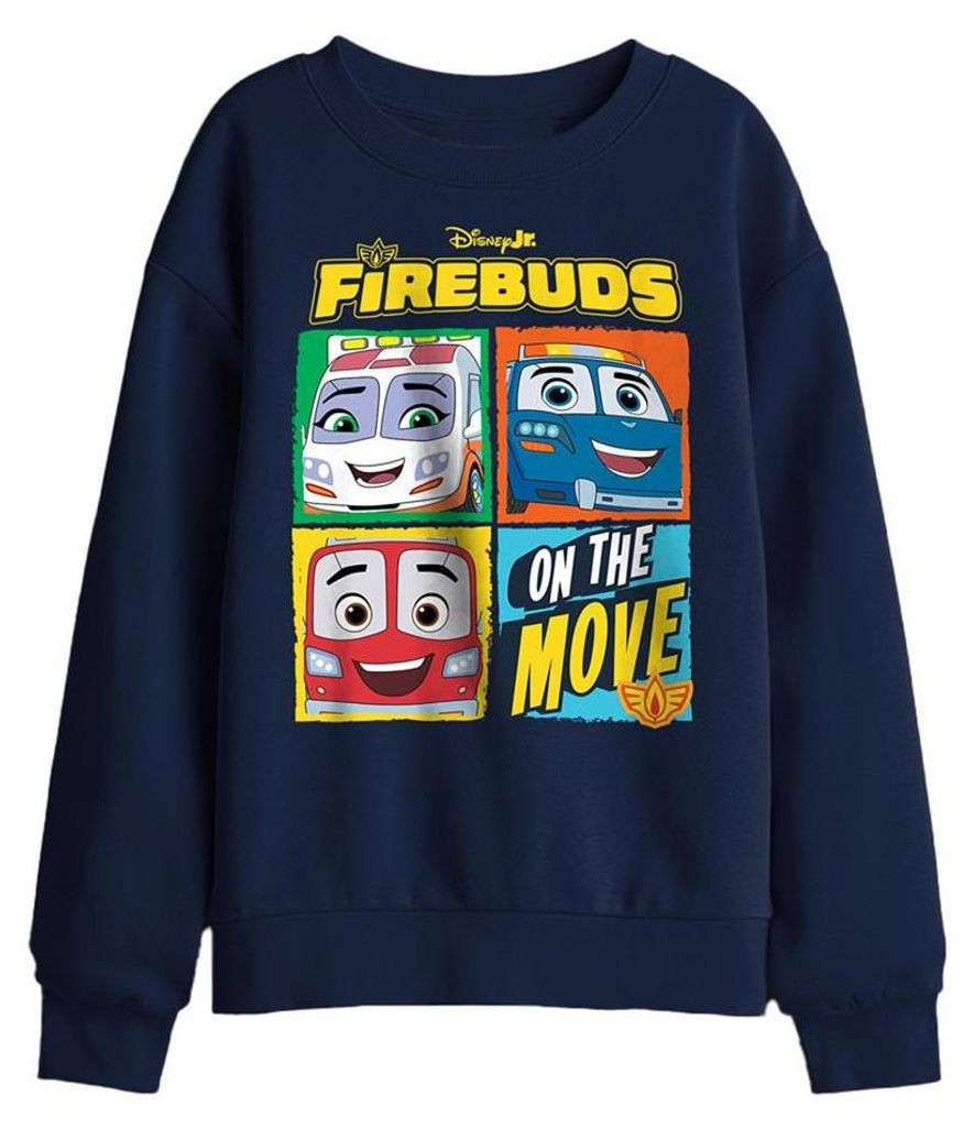 Firebuds - "On The Move" Sweatshirt für Kinder TV30618 (128) (Marine)