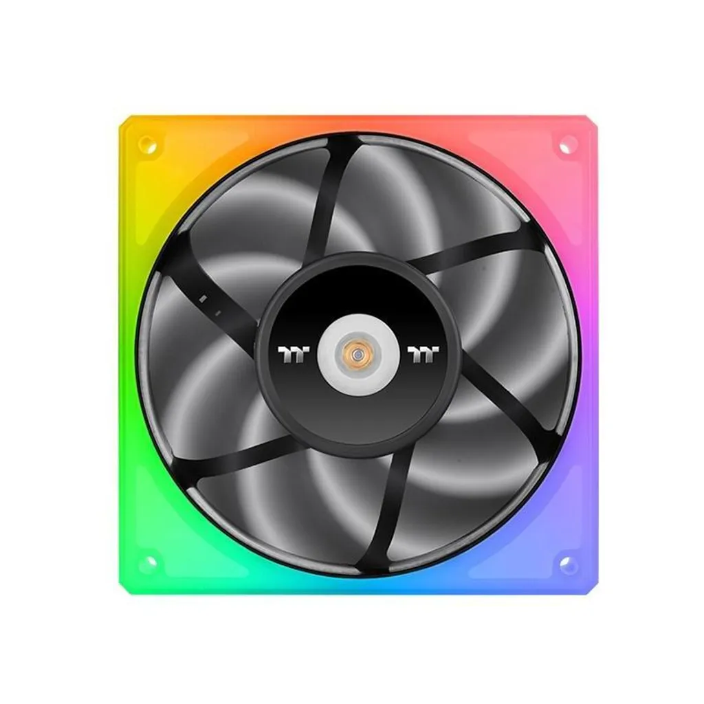 Pack 3 Ventole Bianco RGB Thermaltake TOUGHFAN 12 - Silenziose - 1