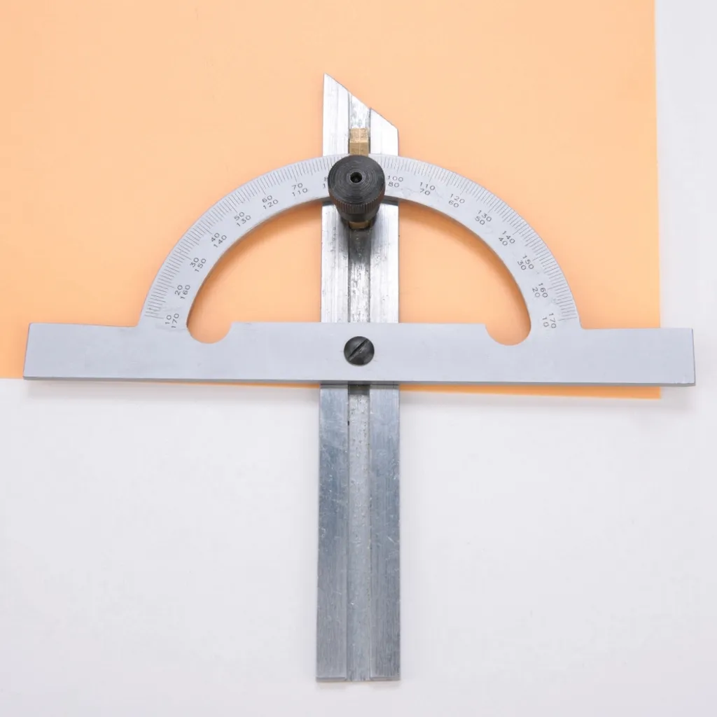 Outil de mesure d'angle réglable 100x150mm en acier carbone durable - 7