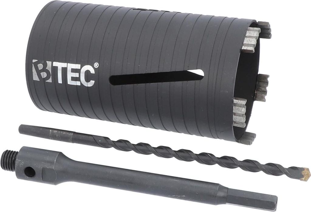 NEXT GENERATION Diamant Bohrkrone Beton Nutzlänge 180 mm 102 mm sechs-Kant lang 200 mm mit Zentrierbohrer