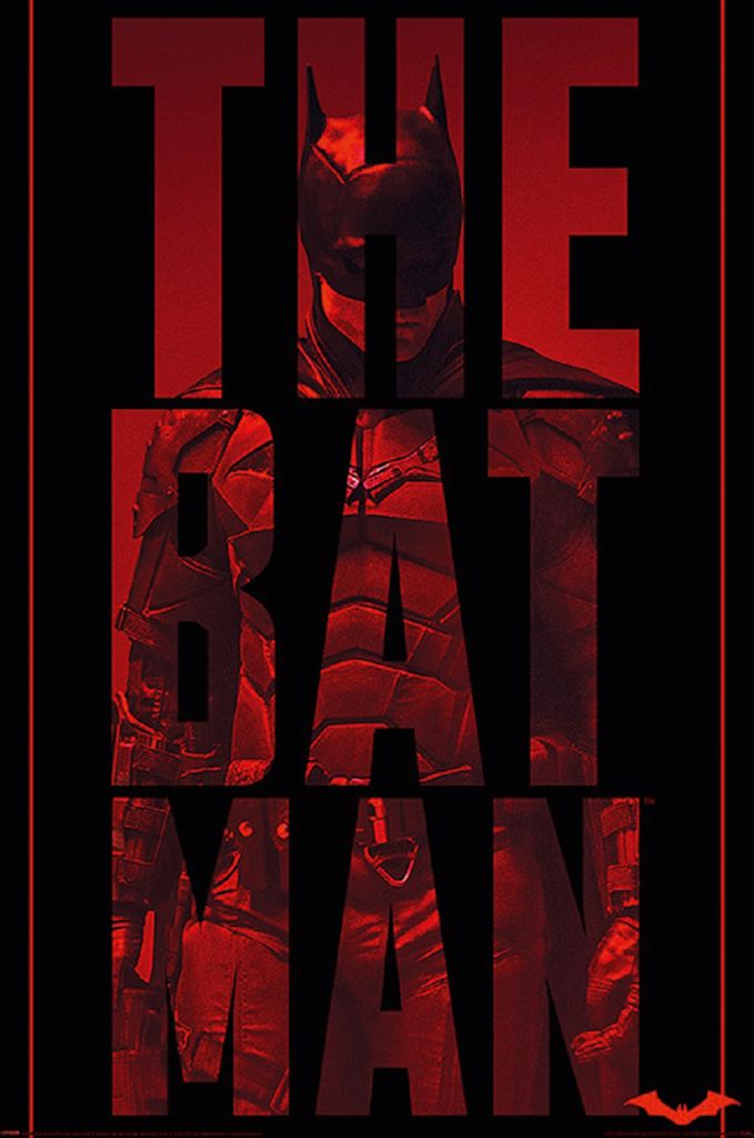 Poster The Batman Type Cut Away 61x91.5cm
