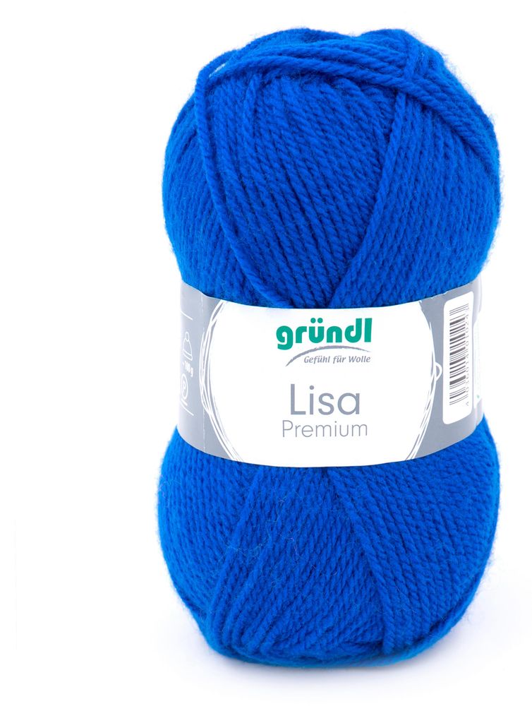 50 gramů Gründl Lisa Premium Uni 35 Královská modrá Obrázek produktu 