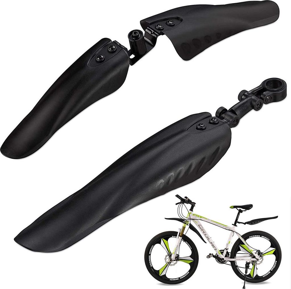 Schutzblech-Set Spritzschutz für vorne und hinten 24-28 Zoll MTB-Mountainbike