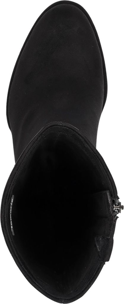 Tamaris Damen Stiefel Langschaft vegan mit Reißverschluss 1-25523-45, Größe:38 EU, Farbe:Schwarz