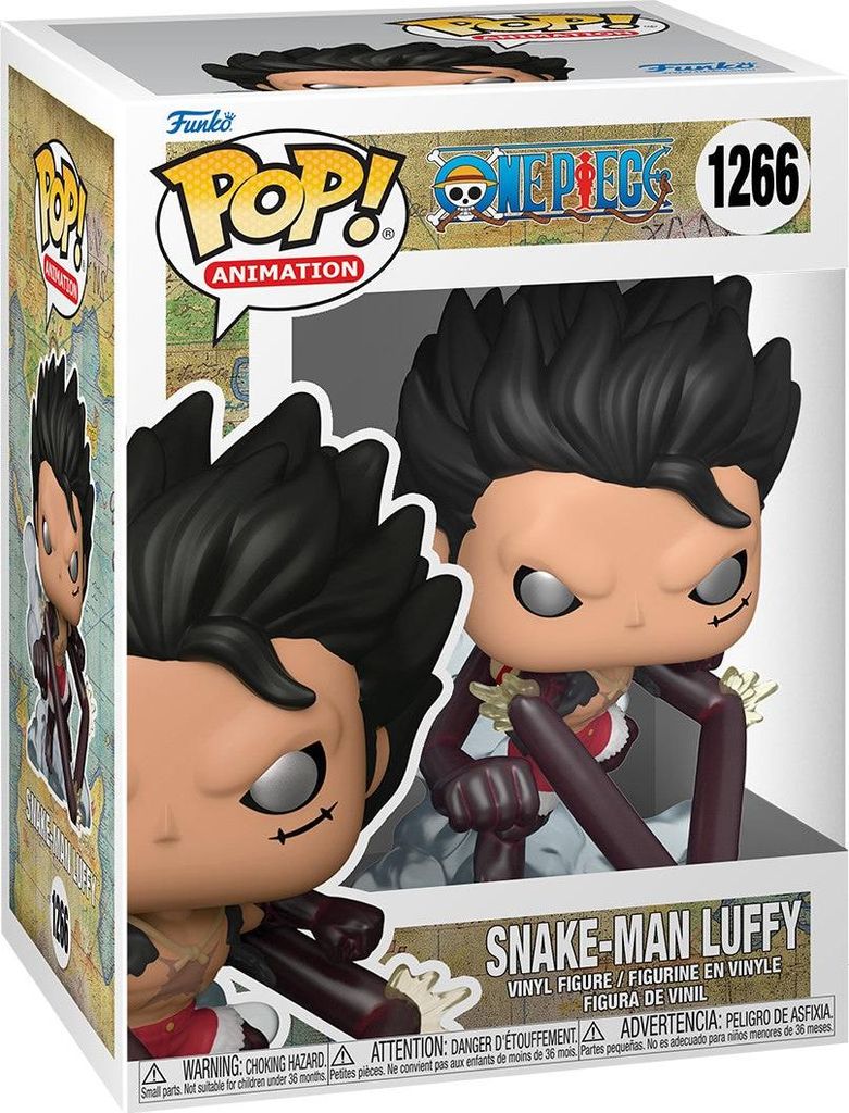 Funko Pop! Vinylfigur: One Piece - Snake-Man Ruffy