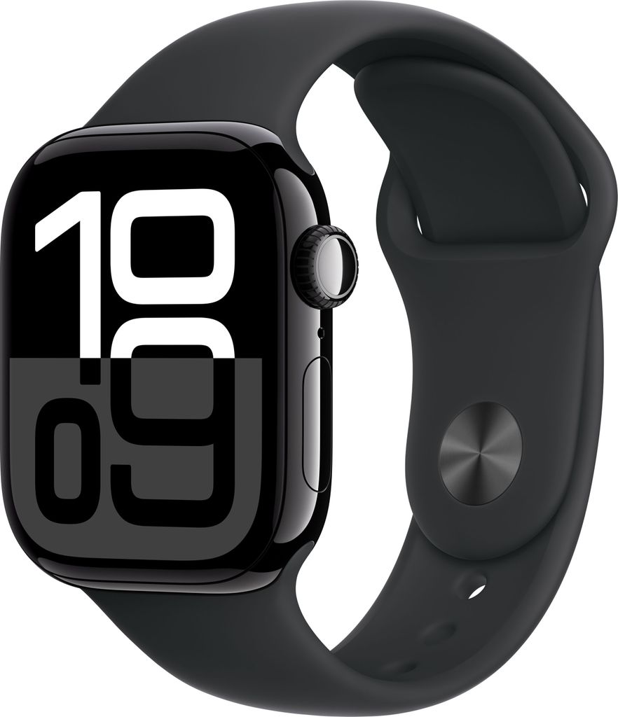 Apple Watch Series 10 42 mm Alu Jet Black Sport M/L Obrázek produktu 1