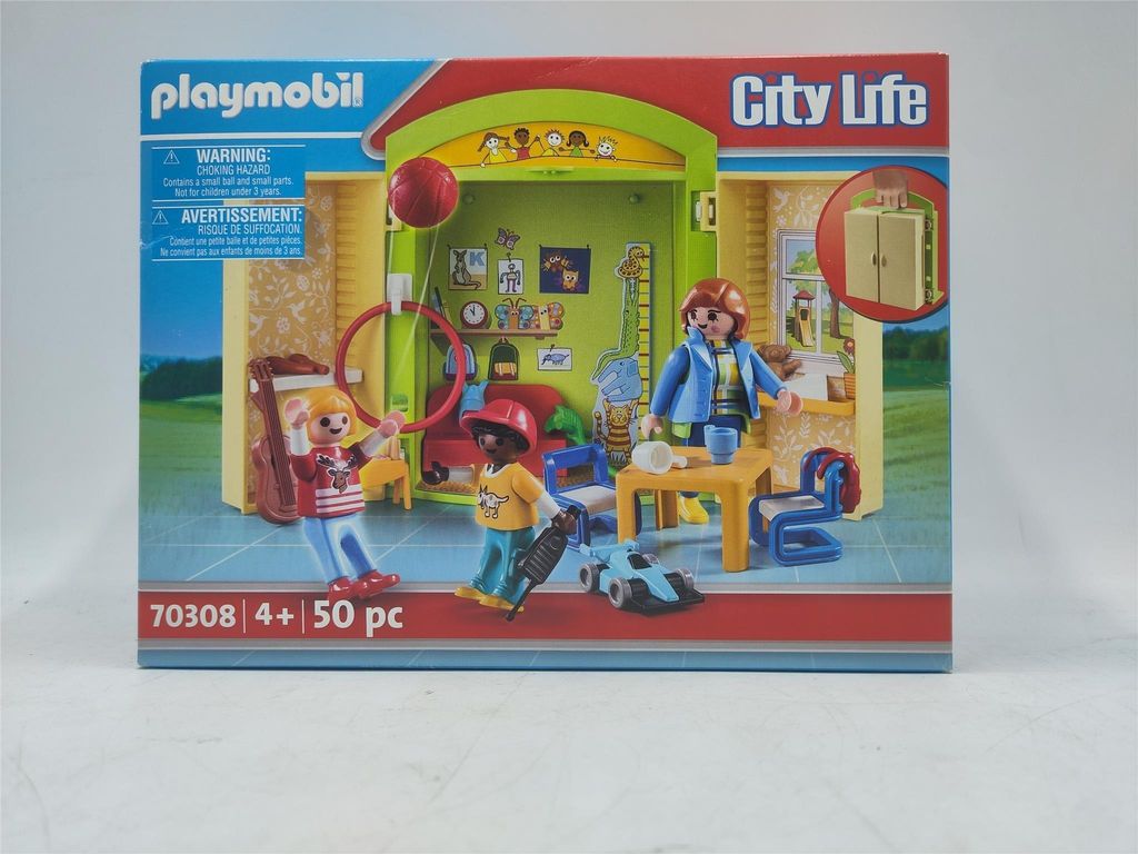 PLAYMOBIL, Boîte de jeu "Au jardin d'enfants", City Life, Image du produit 