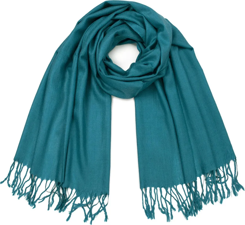 Art Of Polo Sciarpa Kunever Blu-Verde: Accessorio Donna Chic