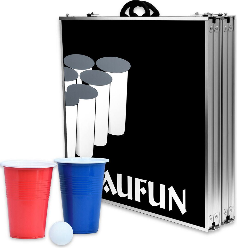 LARS360 Beer Pong Table Set Incl. 100 Cups 50 Red & 50 Blue Obrázek produktu 14