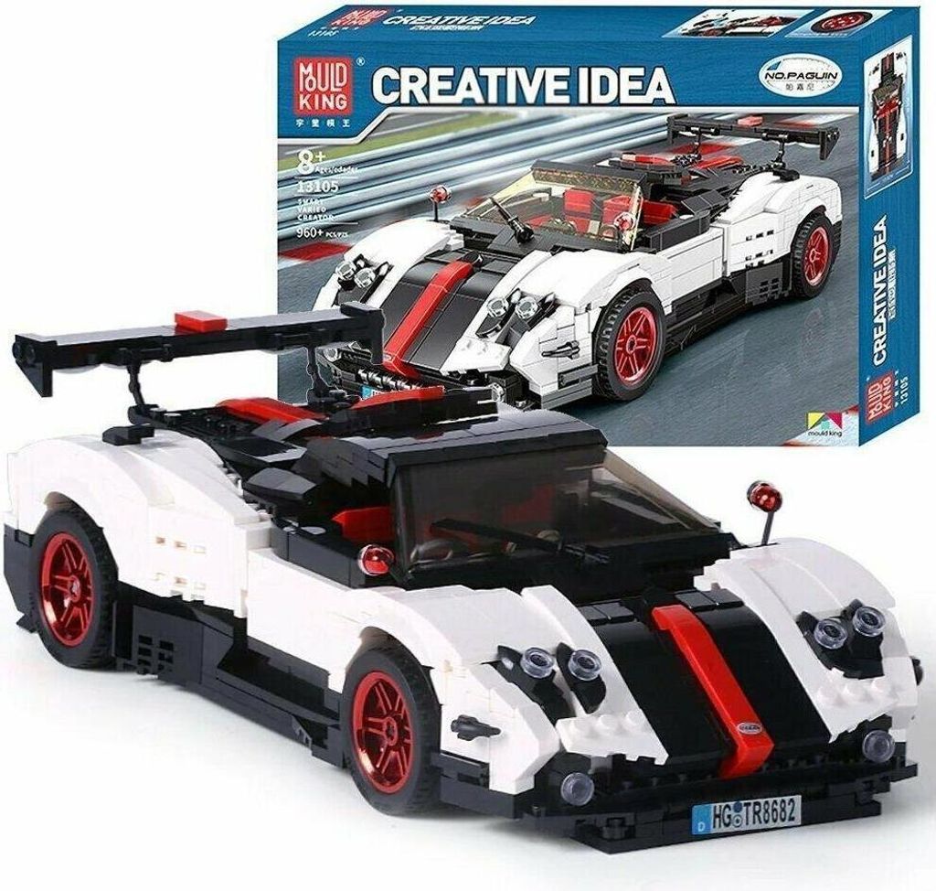 Pagani Zonda Cinque Roadster, modello in kit in scala 1:16, Immagine del prodotto 