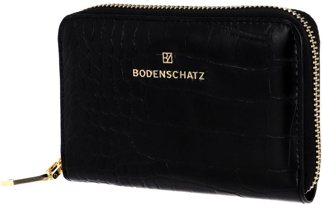 Bodenschatz Geldbörse Zip Around Wallet Black schwarz Produktbild 