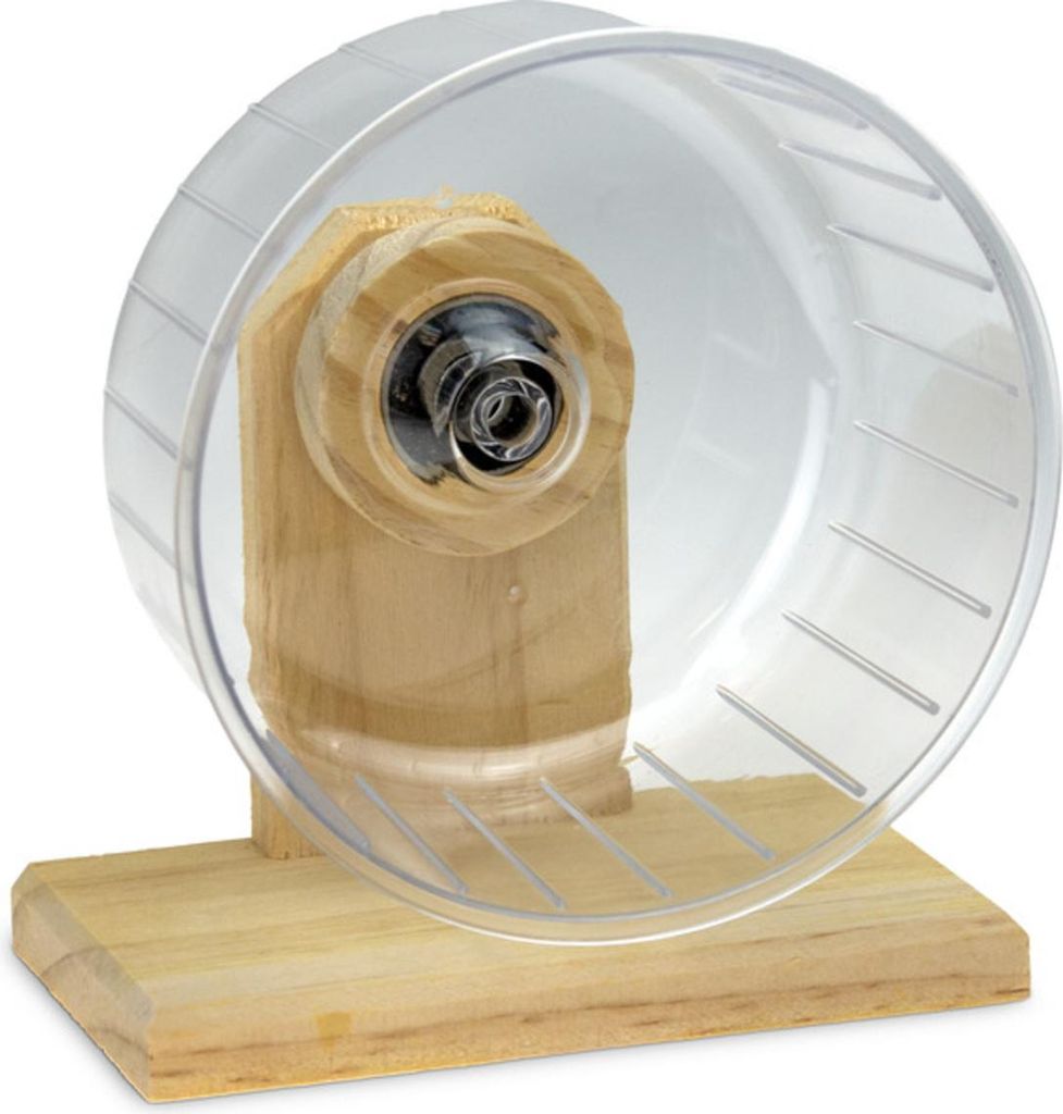 Karlie Laufrad Bogie Whee Nagetiere Kunststoff Transparent Durchm.15 cm