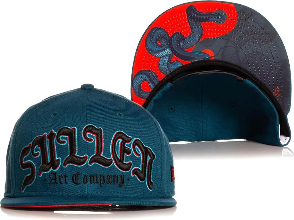 Sullen Clothing Balanced Snapback Hat | New Era Originale Blue Cadet