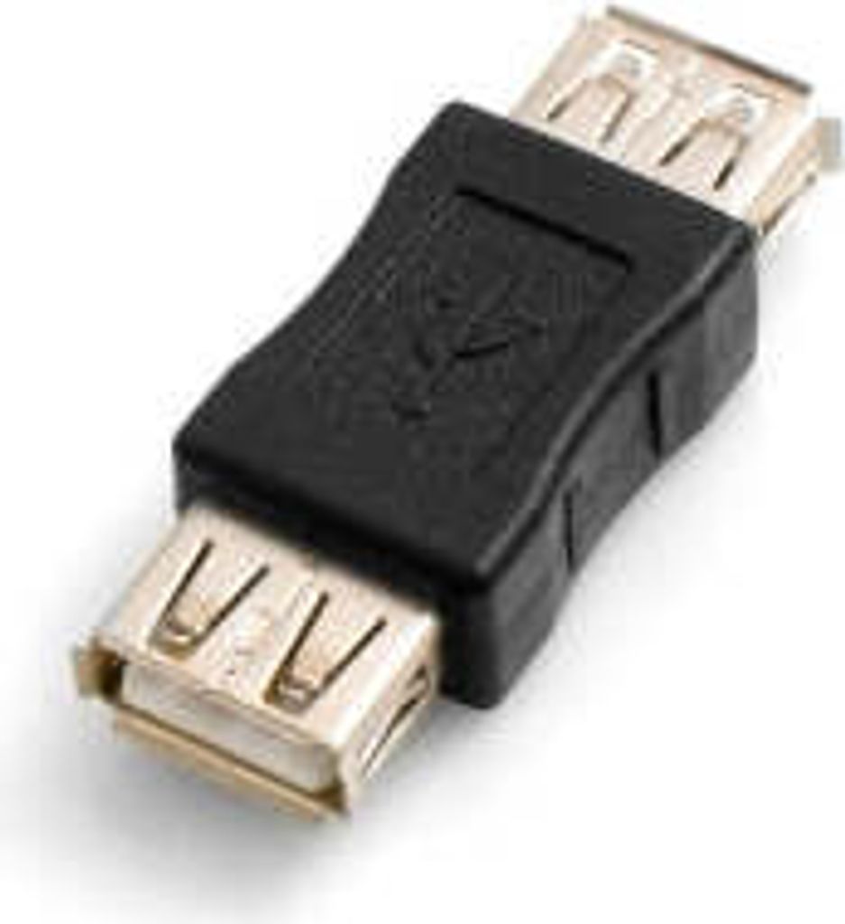 SYSTEM-S USB Typ A Buchse auf USB Typ A Buchse Adapterkabel Adapterstecker Adapter