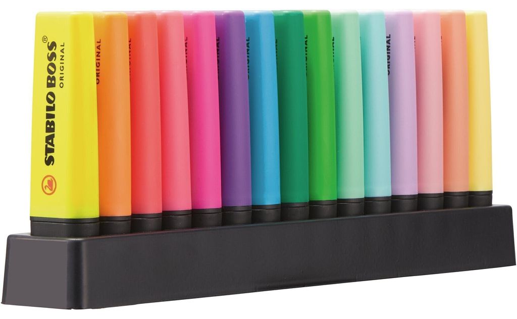 STABILO BOSS ORIGINAL evidenziatore 15 pz Punta smussata Immagine del prodotto 