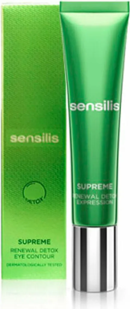 Contorno Occhi Sensilis Supreme Detox 15ml: Effetto Filler Immediato