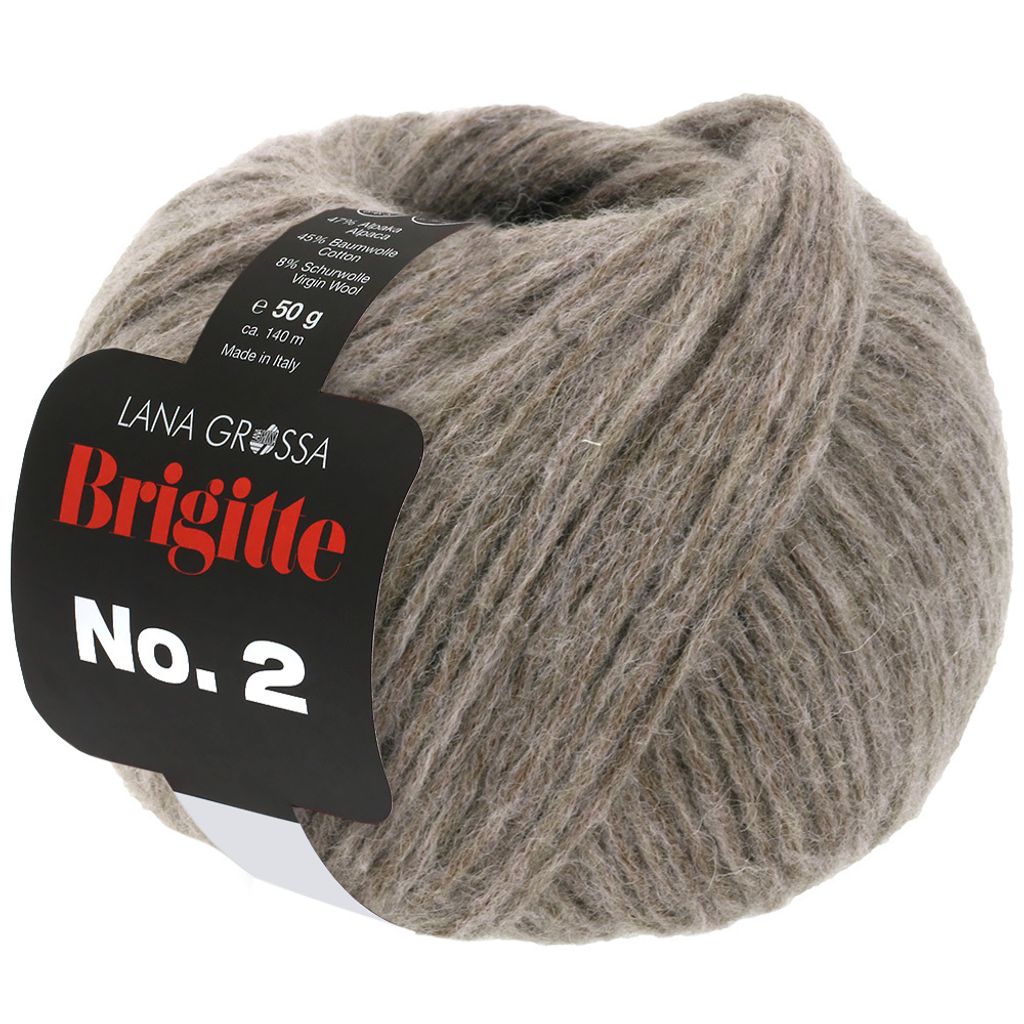 Lana Grossa - Brigitte No. 2 0069 graubeige Produktbild 