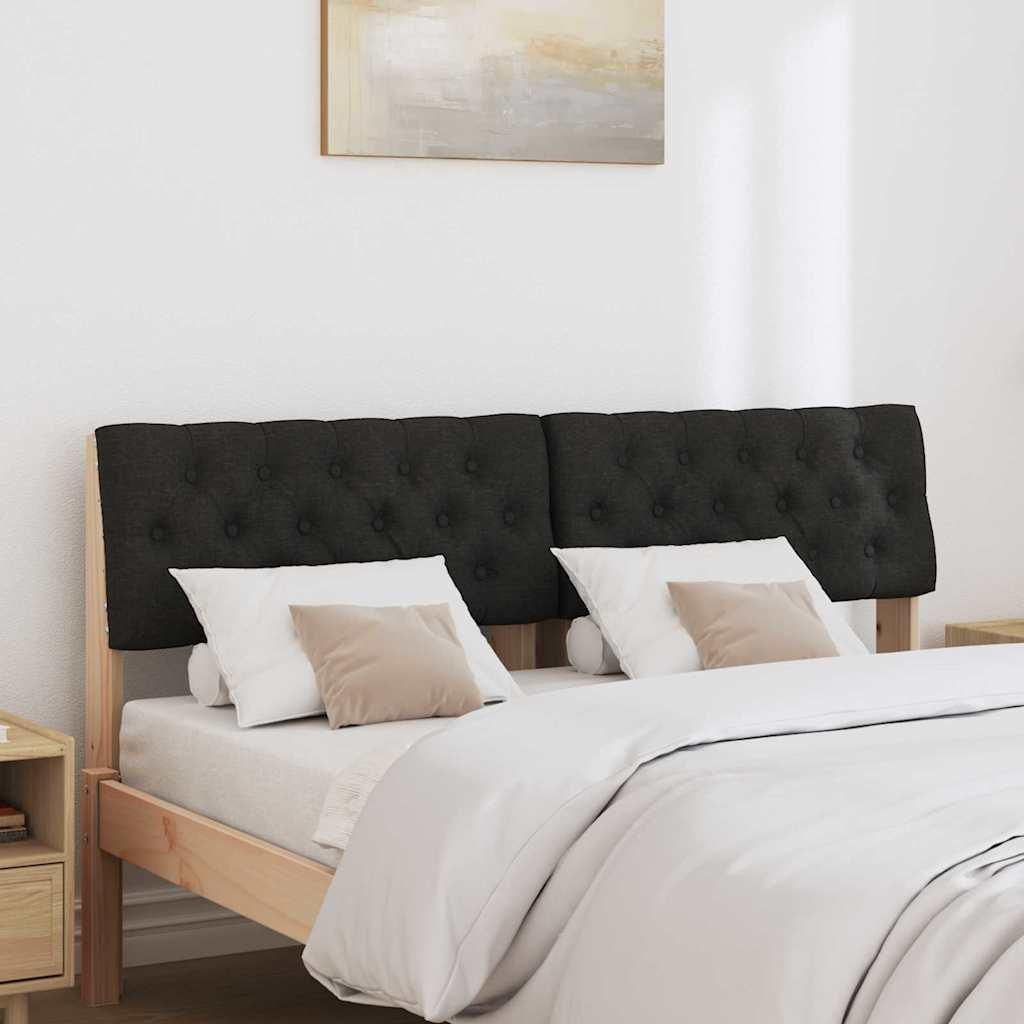 Cloris Designermöbel Gepolstertes Kopfteil Schwarz 160cm Massives Kiefernholz - 2026Neu208137 - Kopfteile