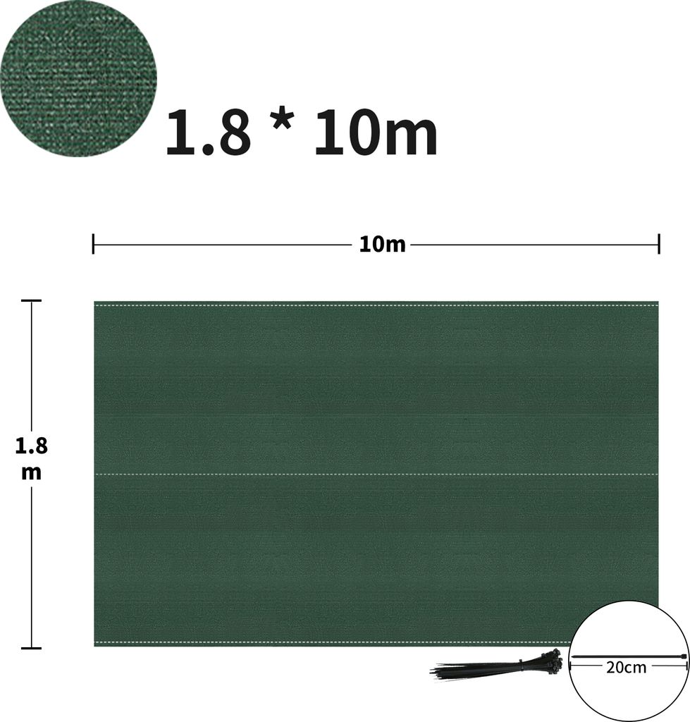 Produktbild von IDMarket Blackout Screen 1.2 X 10 M 160 Gr/m² With Stone