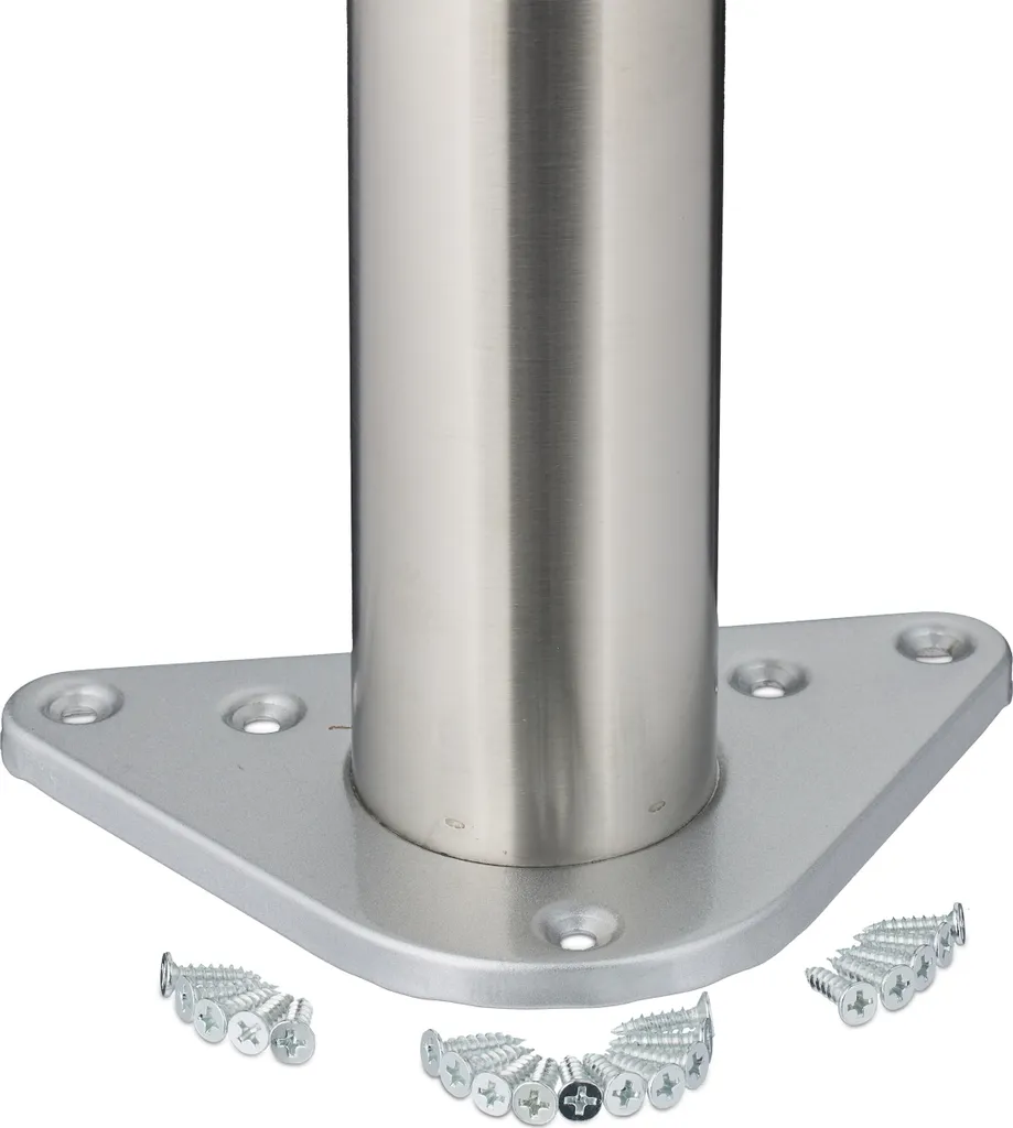 Pieds de Table Épingles Set de 4 Supports Métalliques pour Table Basse