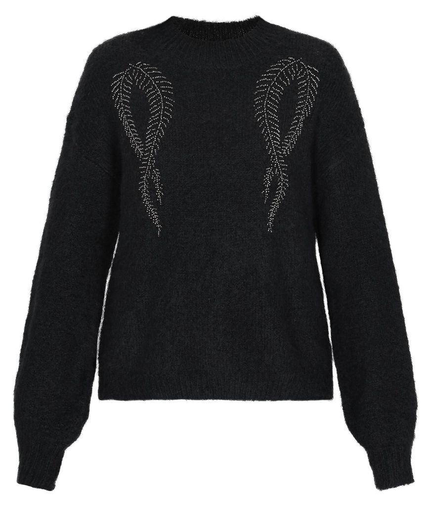 LYNNEA damen pullover - schwarz,XS/S