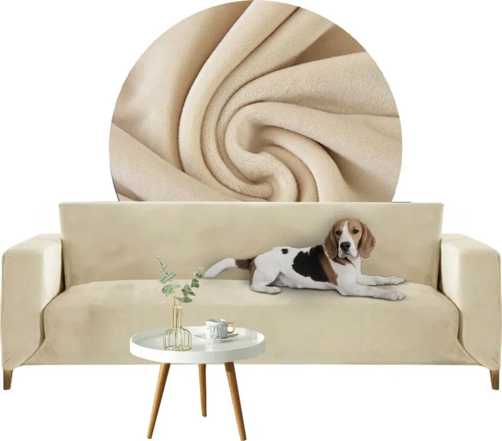 Coprisedia Da Regista Impermeabile In Tessuto Oxford – Set 2 Pezzi (20x55 E 42x55 Cm) Con Bastoncini Di Bambù, Colore Kaki