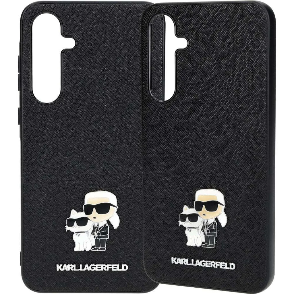 Custodia Samsung A35 Karl Lagerfeld Saffiano Pin - Colore Nero - 9