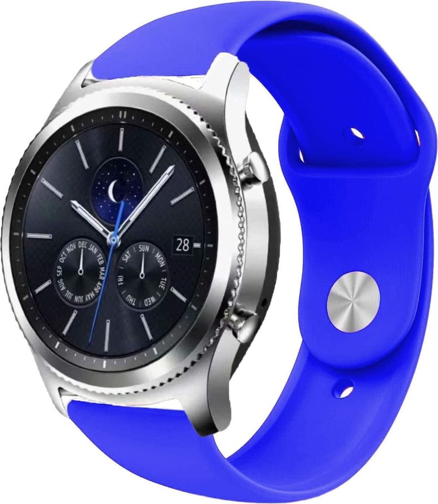 Strap-it Samsung Gear S3 Classic / Frontier Sportarmband (Blau)