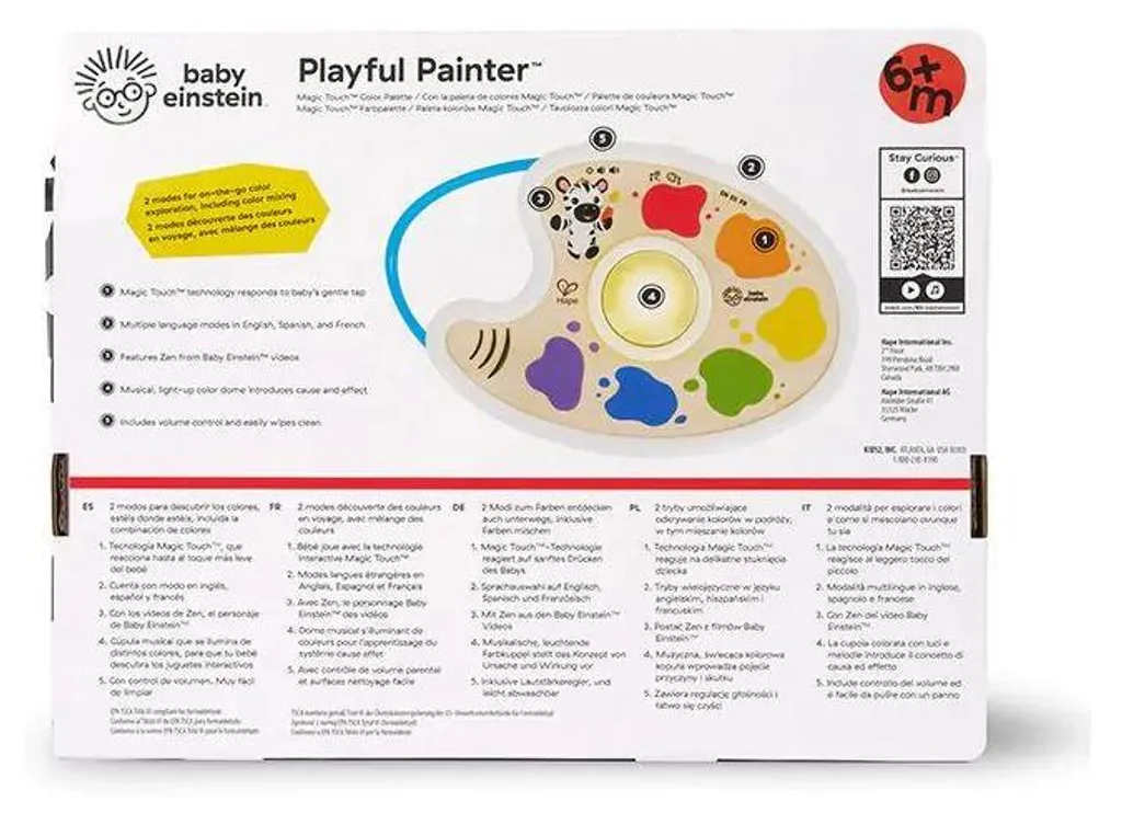Apprendre les Couleurs sans Tache : Peintre Ludique Magic Touch Einstein