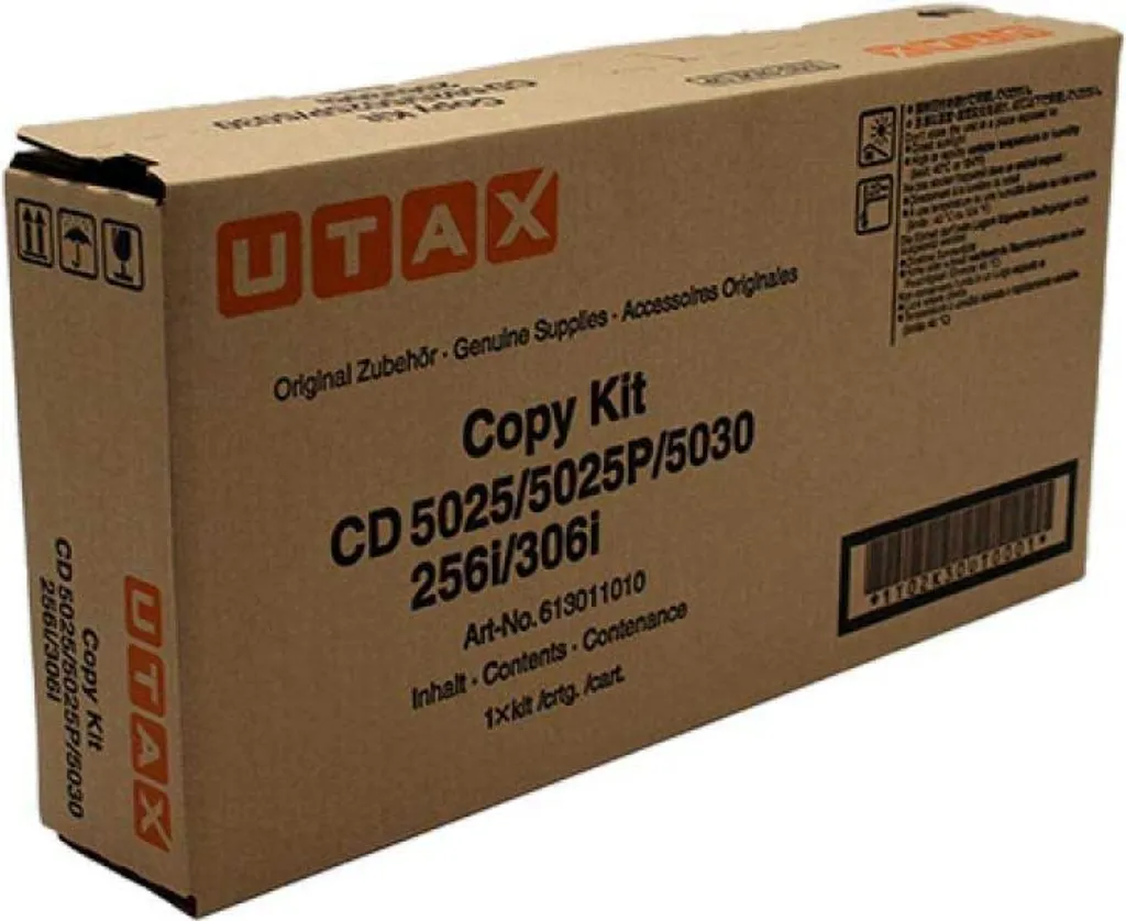 Toner laser noir 613011010 compatible avec photocopieur Utax