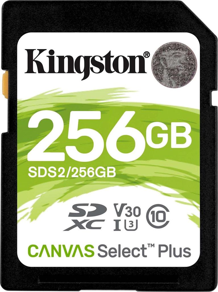 Kingston 256GB SDXC Canvas Plus UHS-I SDXC 256 GB Paměťová Obrázek produktu 
