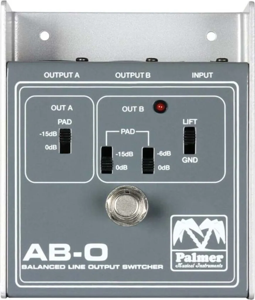 Palmer MI AB-O Switch Linea XLR: Purezza del Segnale e Zero Rumore