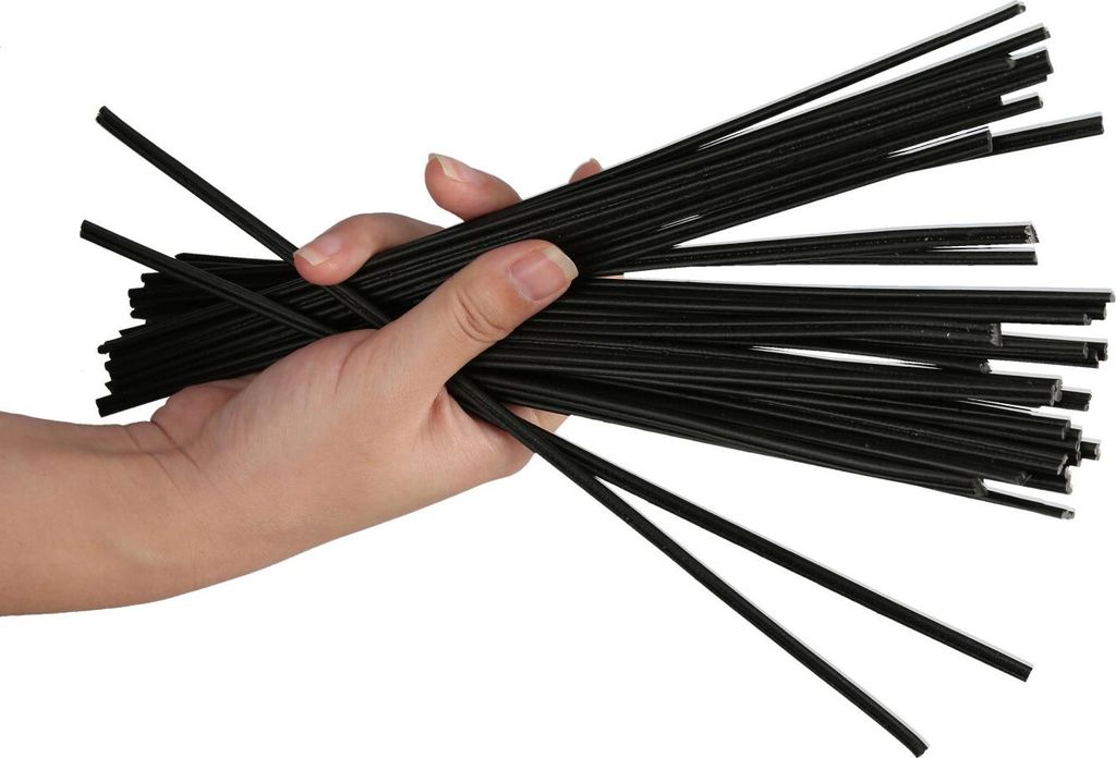 40pcs Plastikschweißstangen PP Schweißer für Plastikpistole/Heißluftpistole