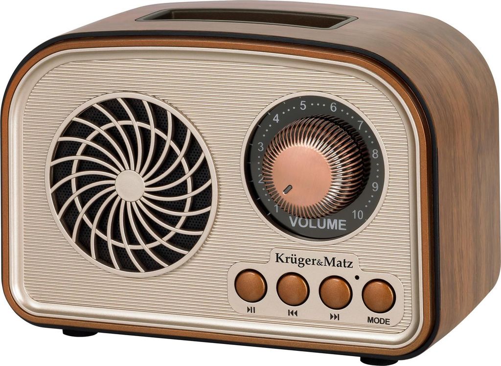 Prenosné rádio Kruger&Matz KM0834, analogové AM/FM/SW, Obrázok produktu 