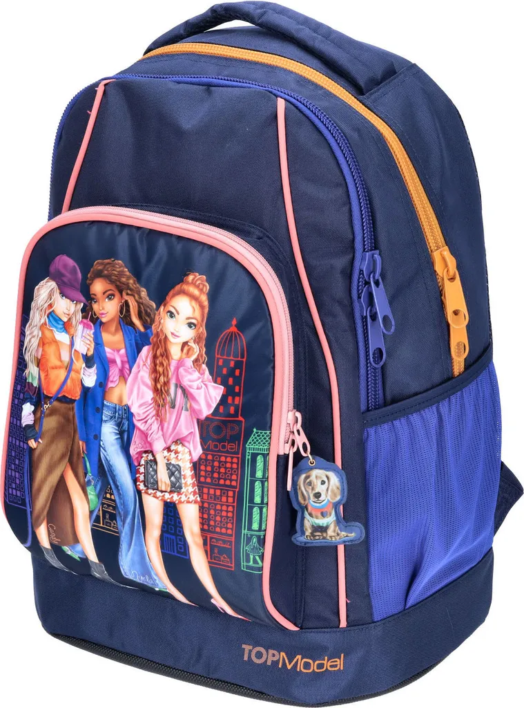 Zaino TOPModel City Girls Blu Scuro Depesche 12565 Scuola Elementare