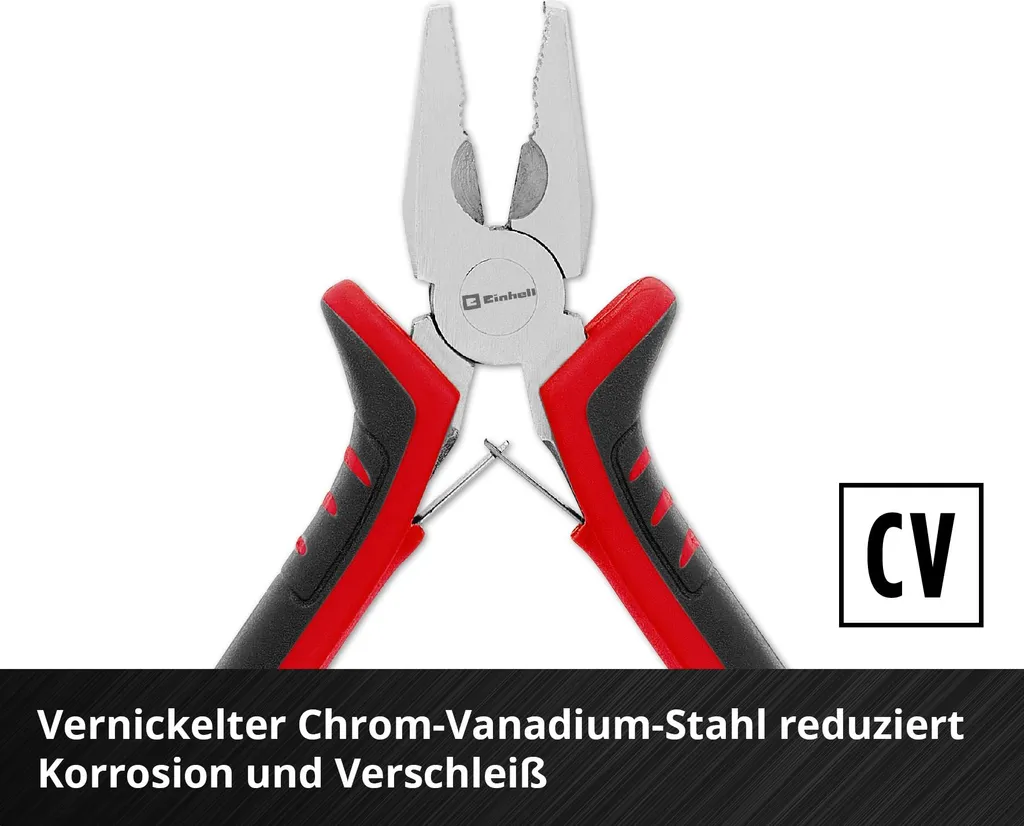 Organisez votre mallette E-Case avec l'insert 8 pinces de précision Einhell - 8