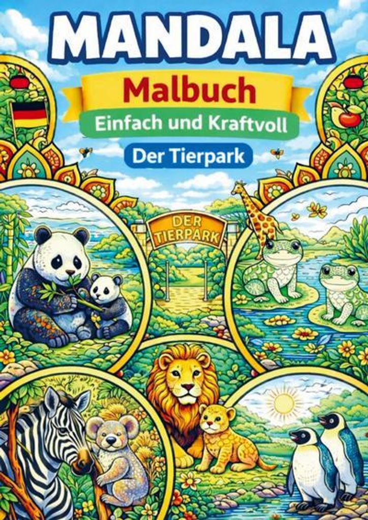 Mandala kleurboek, Landelijk wonen