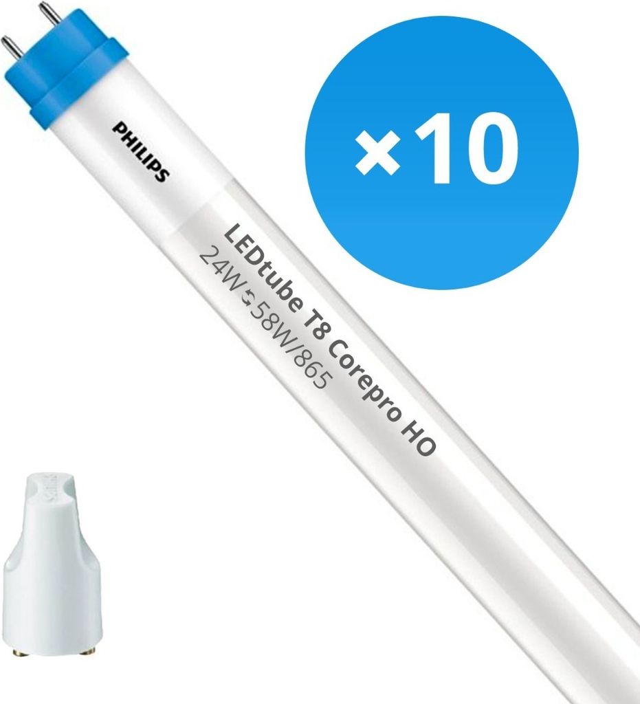 Mehrfachpackung 10x Philips LED Röhre T8 CorePro (EM/Mains) Produktbild 1