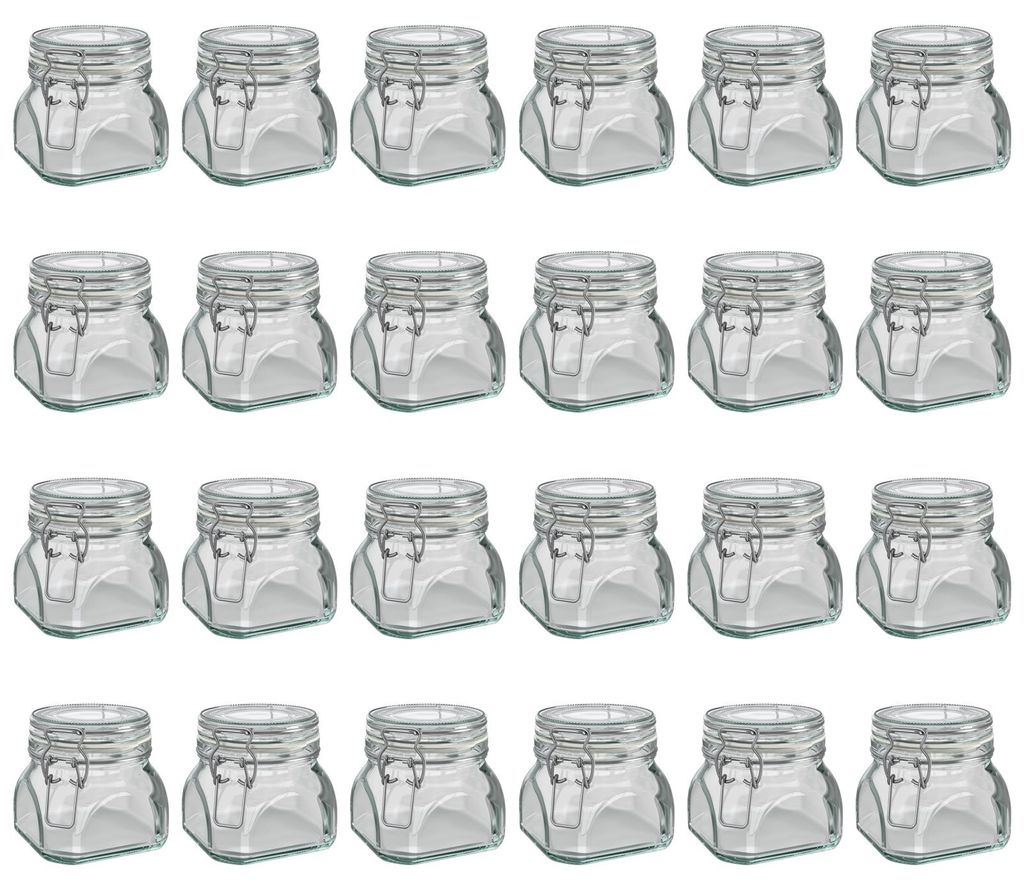 Wellgro Einmachglas mit Bügelverschluss - 550 ml Produktbild 