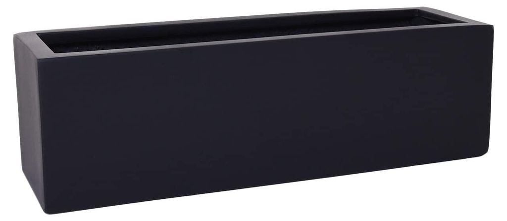 VIVANNO Blumenkasten Fiberglas FLOBO Kasten, Anthrazit matt Produktbild 