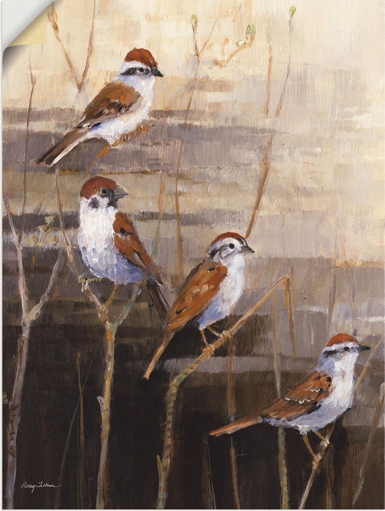ARTland Wandbild, selbstklebend Abend Heiligtum II Größe: 45x60 cm