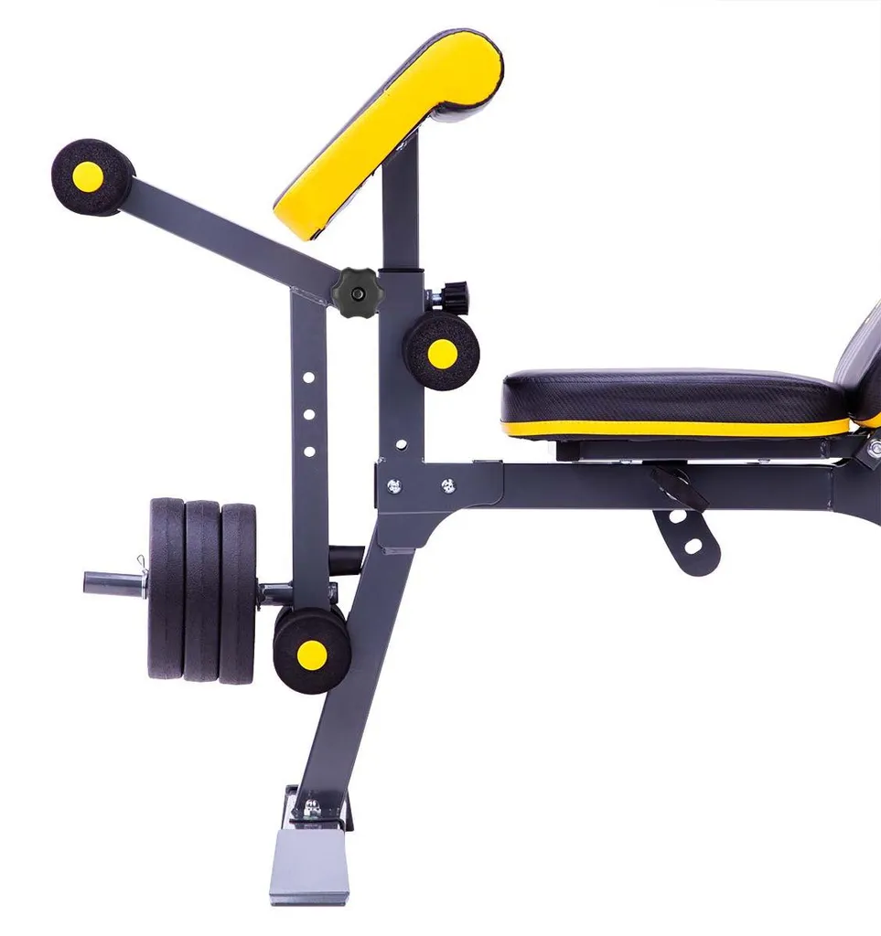 Banc de musculation pliable HMS Premium LS3050 multifonction réglable - 15