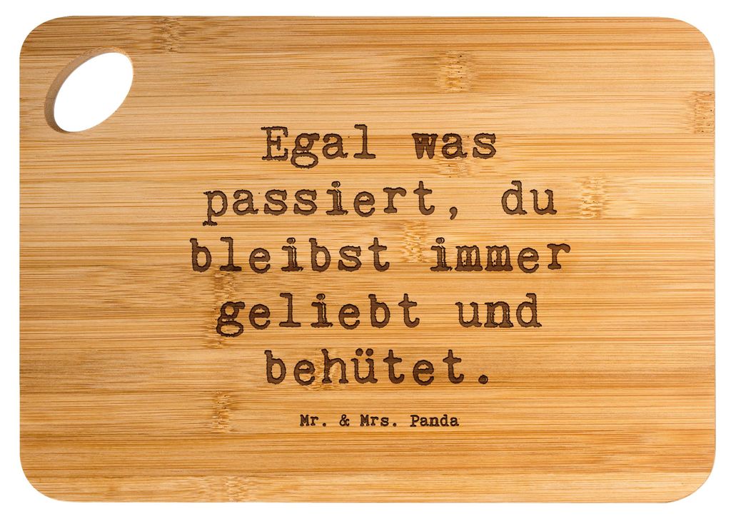 Mr. & Mrs. Panda Holzbrett Spruch Trennung von den Eltern - Transparent - Geschenk, neues Kapitel, Geborgenheit, Trost, Brett, positivity, Schutz, ...
