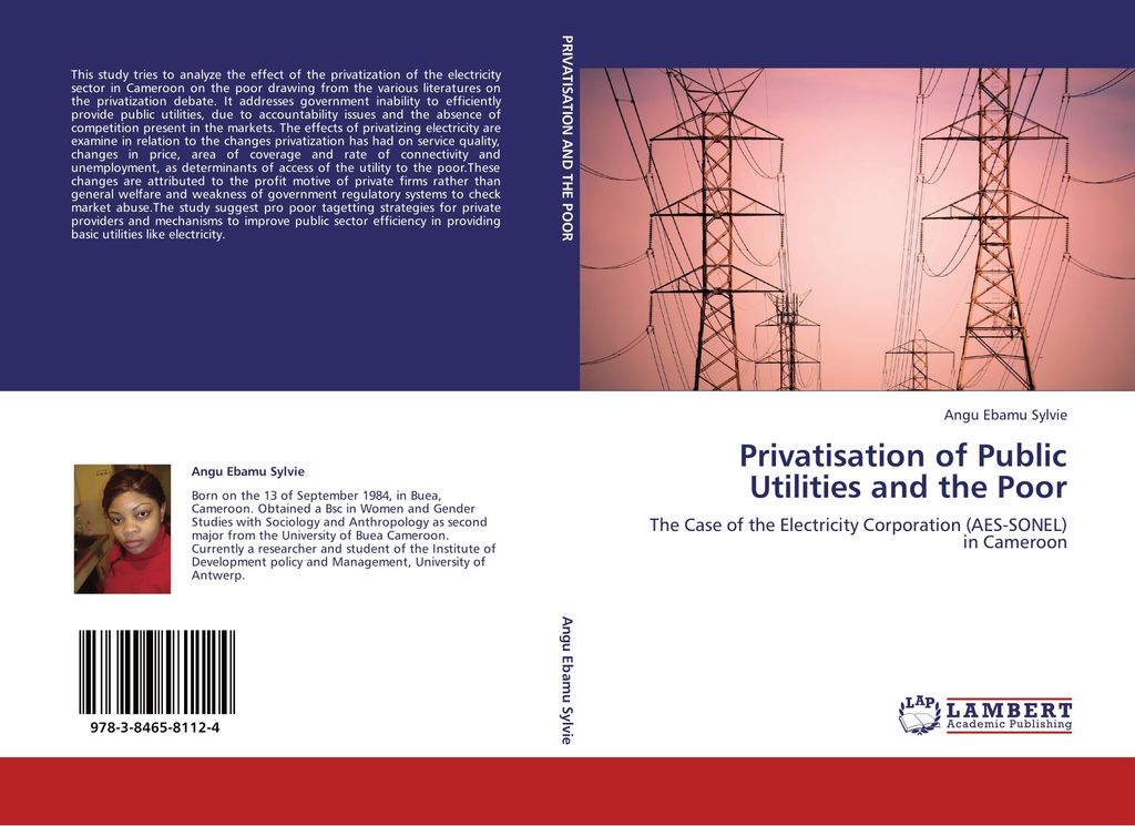 Privatisation of Public Utilities and the Poor