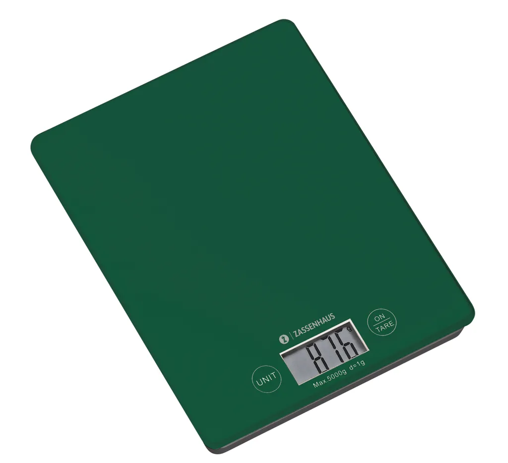 Zassenhaus BALANCE Deep Forest: Bilancia Cucina Digitale Professionale