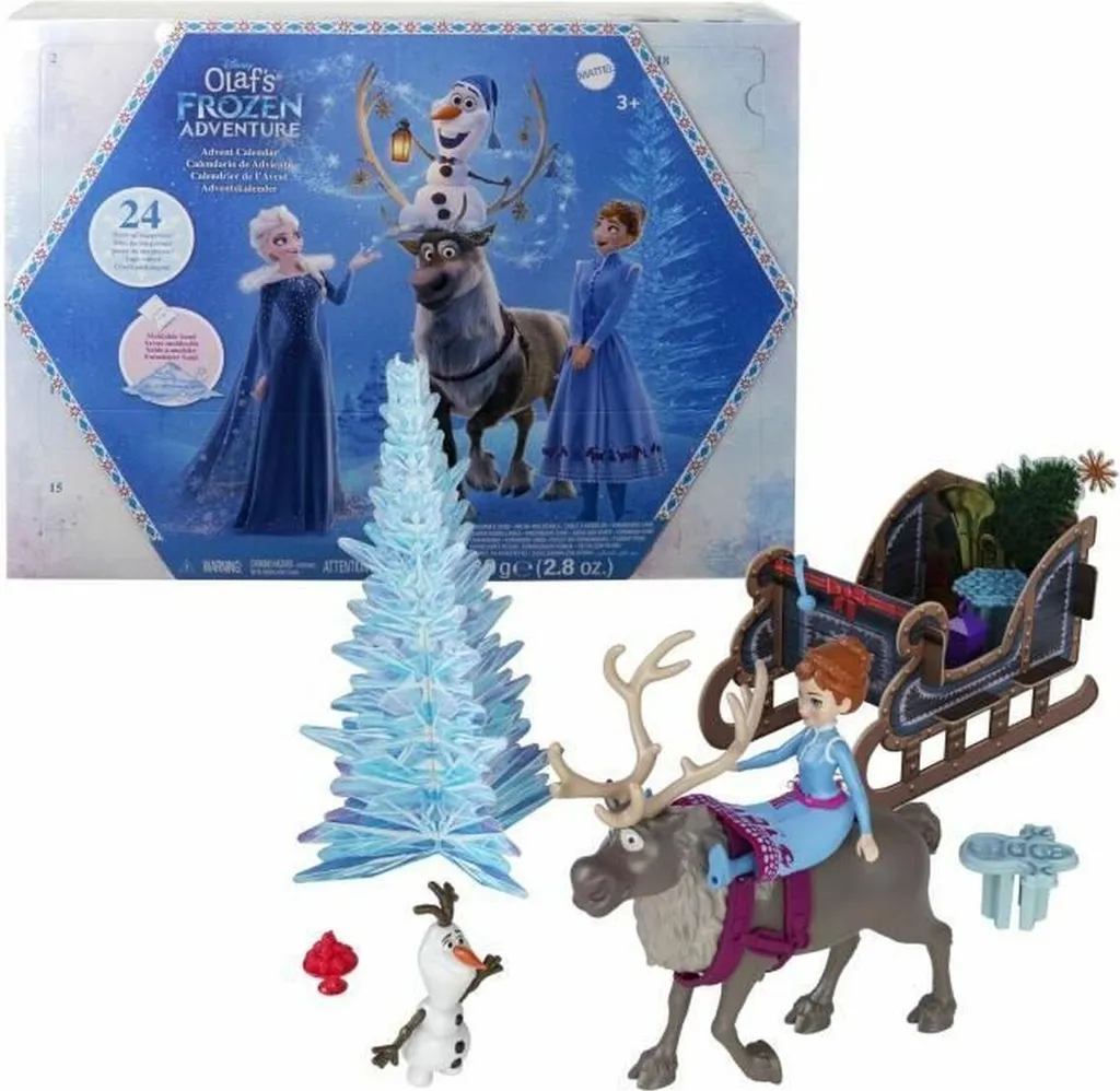 Calendrier de l'Avent Reine des Neiges : le cadeau idéal pour attendre Noël