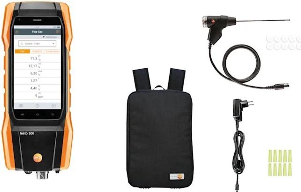 Testo Analyseur 300 Initial