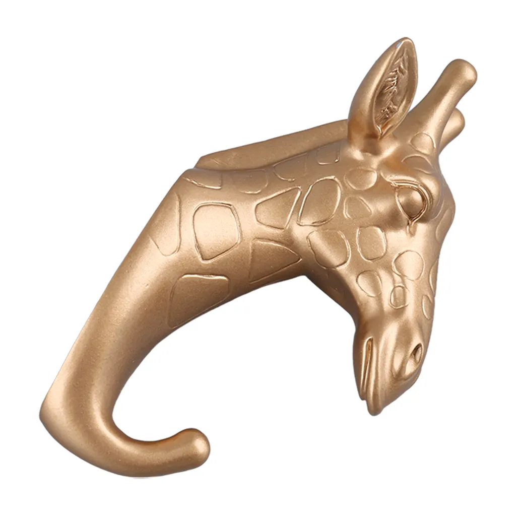 Ganci per Cappotti Animali Retrò | Appendiabiti Parete Resina Vintage