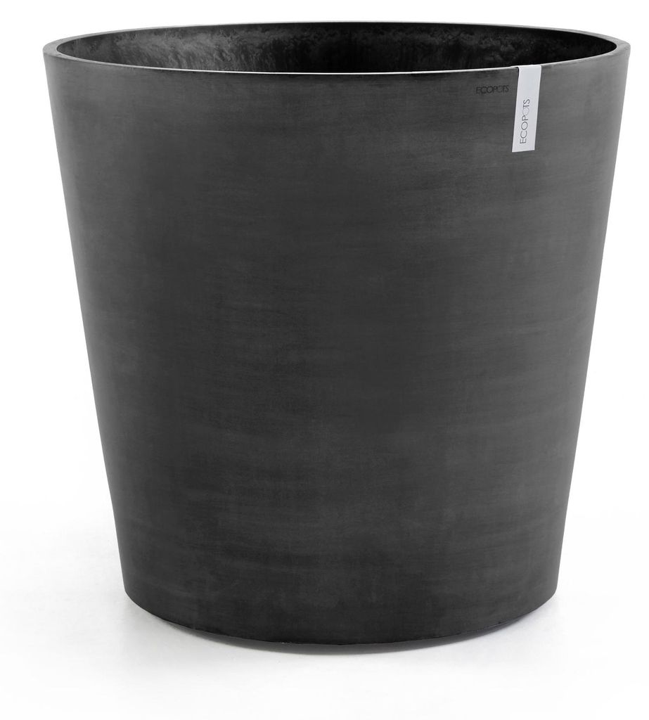 Ecopots Pflanztopf Amsterdam Ø 80 x 74,2 cm dunkelgrau mit Produktbild 