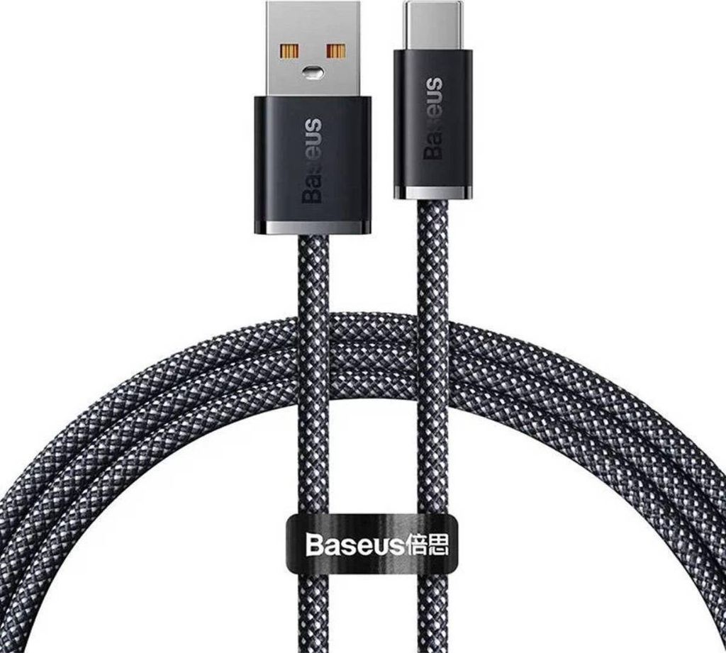 Kabel Baseus Dynamic Series, USB na USB-C, 100W, 1m, szary Zdjęcie produktu 